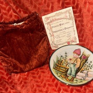 RARE Vtg 1979 VenetoFlairValentine'sDay Plate V. Tiziano Hand-Etched Ltd Ed #489